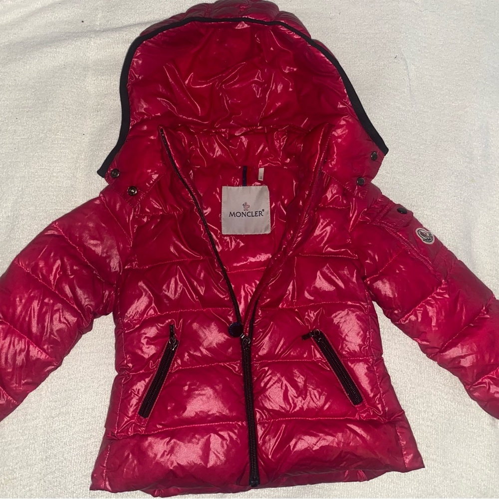 COPY - Moncler Hot Pink Baby Puffer Jacket